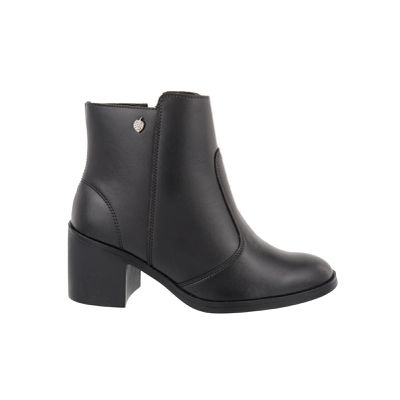 Bota Cano Baixo Preta - Shopfran