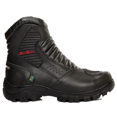 Bota Coturno Semi Impermeável Couro - Shopfran