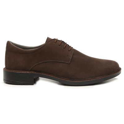 Sapato Masculino Camurça Café - Shopfran