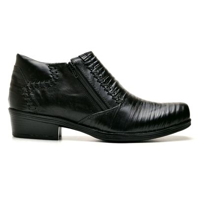 Bota Masculina Couro Jungle Preto - Shopfran