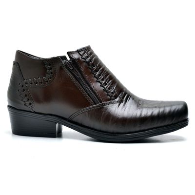 Bota Masculina Couro Jungle Café - Shopfran