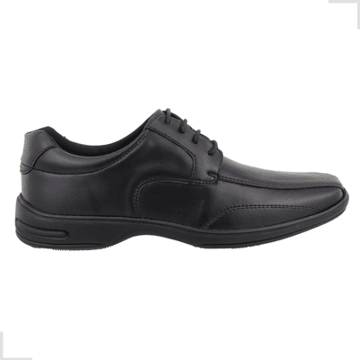 Sapato Social Casual Cadarço Preto - Shopfran