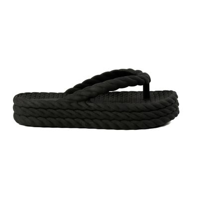 Papete Chinelo Nuvem Jéssica Preto - Shopfran