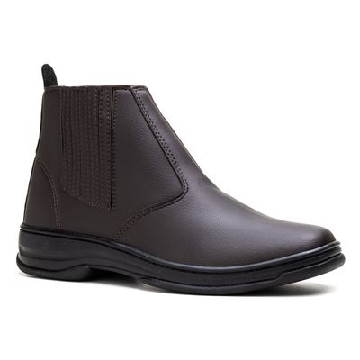 Botina Masculina Casual Ref. 1401 Café – Estilo Cl... - Shopfran