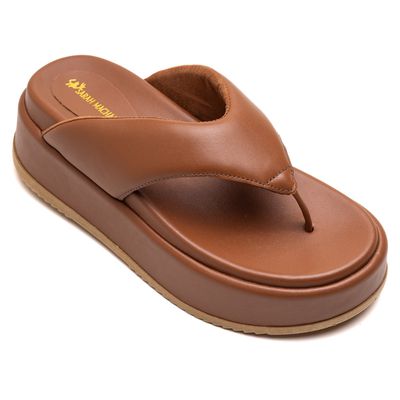 PAPETE TAMANCO FEMININO PLATAFORMA ASA DELTA CARAM... - Shopfran