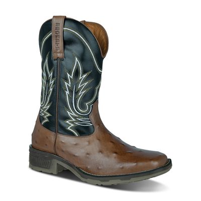 Bota Texana ESCRETE Original Café Solado Especial ... - ESCRETE