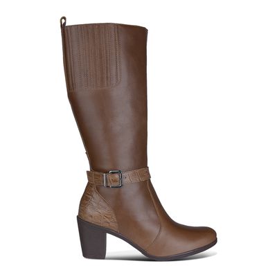 Bota Francalce Elegance Comfort Camel - ESCRETE