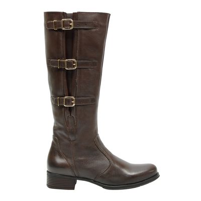  Bota Feminina Montaria 3 Fivelas-Francalce - ESCRETE