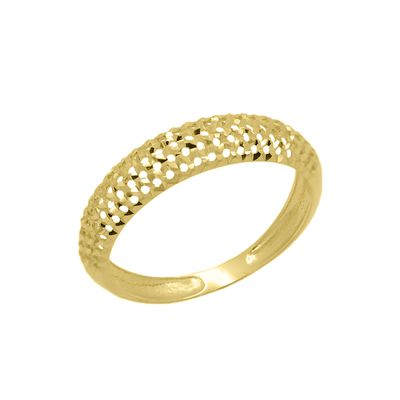 Anel de Ouro 18k Space - 103388 - Fábrica do Ouro ®️