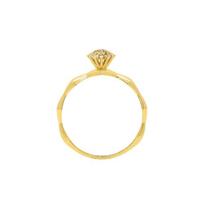 Anel De Ouro 18k Secret