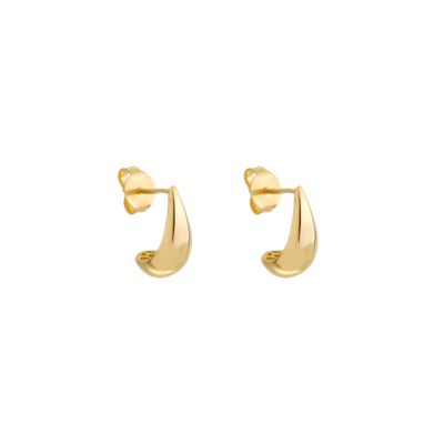 Brinco De Ouro 18k Gota - 103662 - Fábrica do Ouro ®️