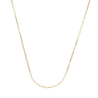 Corrente De Ouro 18k Veneziana Longa De 1,1mm Com 40cm - 101063 - Fábrica do Ouro ®️