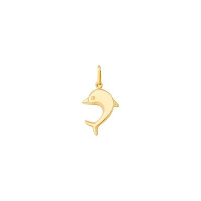 Pingente De Ouro 18k Golfinho - 102952 - Fábrica do Ouro ®️