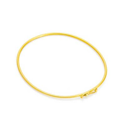 Bracelete De Ouro 18k De 1,2mm Com 6,5cm - 101126 - Fábrica do Ouro ®️