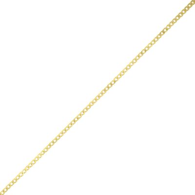 Tornozeleira De Ouro 18k Groumet De 0,4mm Com 23cm - 103421 - Fábrica do Ouro ®️