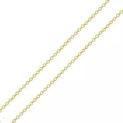 Tornozeleira De Ouro 18k Elo Português De 0,9mm Com 27cm - 104335 - Fábrica do Ouro ®️