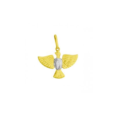 Pingente De Ouro 18k Espírito Santo 18mm - 100547 - Fábrica do Ouro ®️