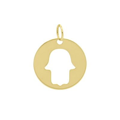Pingente De Ouro 18k Mão de Fátima - 103117 - Fábrica do Ouro ®️