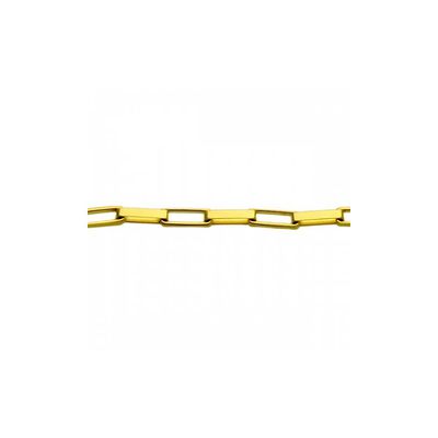 Corrente De Ouro 18k Veneziana Longa De 1,3mm Com 40cm