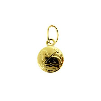 Pingente De Ouro 18k Agnus DeiMédio