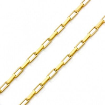 Pulseira De Ouro 18k Veneziana Longa De 1,3mm Com 21cm - 103563 - Fábrica do Ouro ®️