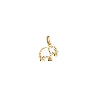 Pingente De Ouro 18k Elefantinho - 101972 - Fábrica do Ouro ®️