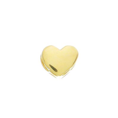 Pingente de Ouro 18k Coração De 6,0mm - 103515 - Fábrica do Ouro ®️