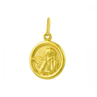 Pingente De Ouro 18k Anjinho - 100288 - Fábrica do Ouro ®️