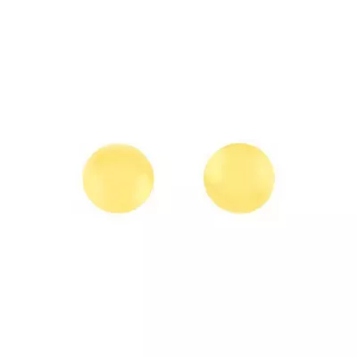 Brinco Bola De Ouro 18k Com 9,8mm - 102784 - Fábrica do Ouro ®️