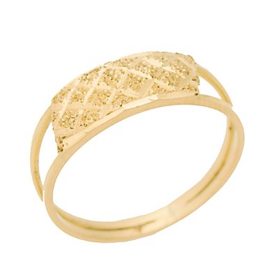 Anel Infantil De Ouro 18k Abacaxi - 101631 - Fábrica do Ouro ®️