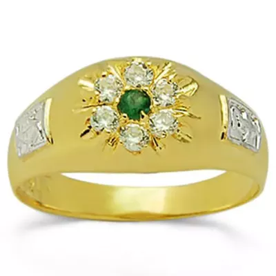 Anel De Formatura De Ouro 18k Austrália - Feminino