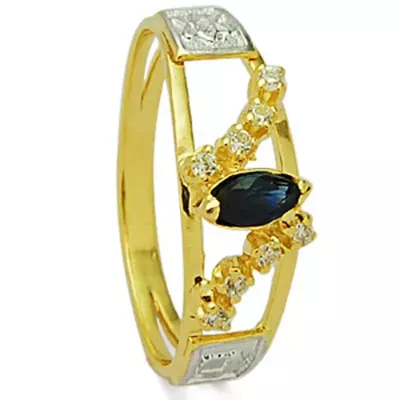 Anel De Formatura De Ouro 18k Canadá - Feminino - 100321 - Fábrica do Ouro ®️