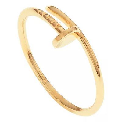 Anel de Ouro 18k Prego - 103664 - Fábrica do Ouro ®️
