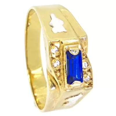 Anel De Formatura De Ouro 18k Guiné - Masculino - 101162 - Fábrica do Ouro ®️