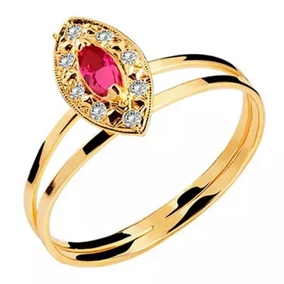 Anel De Formatura De Ouro 18k Tailândia - Feminino