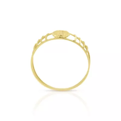 Anel De Ouro 18k Nossa Senhora De Fátima