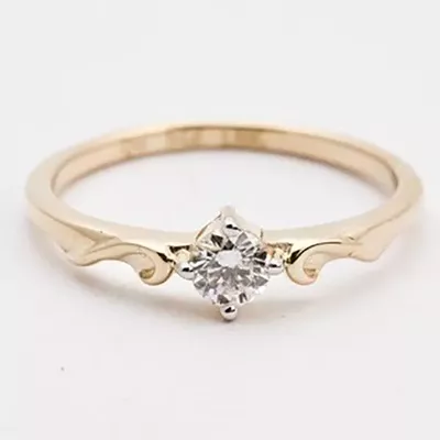 Anel De Ouro 18k Solitário Queen Com Diamante De 1... - Fábrica do Ouro ®️