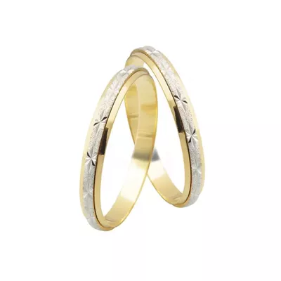 Par De Aliança Casamento De Ouro 18k Azaleia Anatômica De 2,0 mm - 102... - Fábrica do Ouro ®️