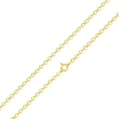 Corrente De Ouro 18k Elo Português De 4,9mm Com 40