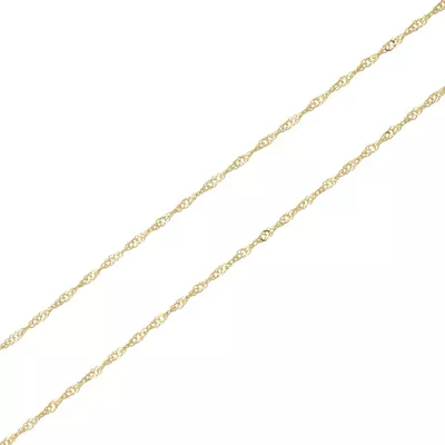 Corrente De Ouro 18k Singapura De 1,8mm Com 45cm - 100370 - Fábrica do Ouro ®️