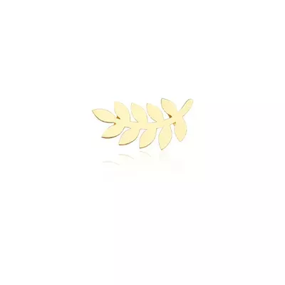 Pingente De Ouro 18k Folha de Arruda - 103089 - Fábrica do Ouro ®️
