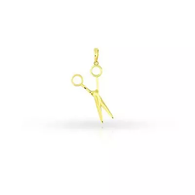 Pingente De Ouro 18k Tesoura - 100386 - Fábrica do Ouro ®️