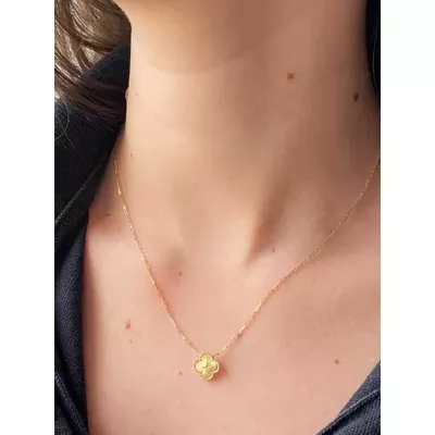 Pingente De Ouro 18k Trevo - 103690 - Fábrica do Ouro ®️