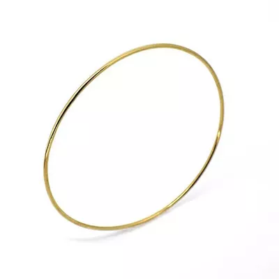 Pulseira De Ouro 18k Algema De 1,2mm Com 7,0cm - 101690 - Fábrica do Ouro ®️