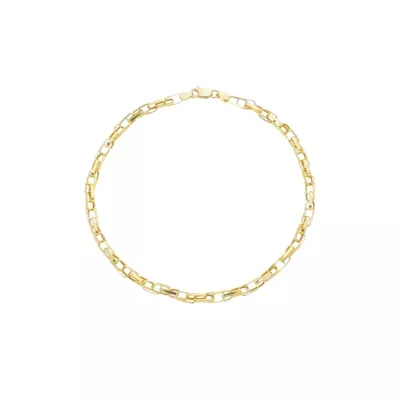 Pulseira De Ouro 18k Cartie Entrelaçada De 2mm Com 21cm - 103415 - Fábrica do Ouro ®️