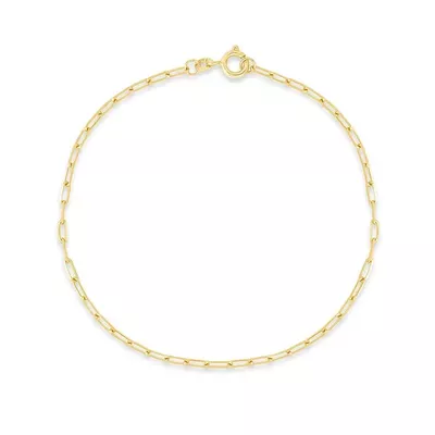 Pulseira de Ouro 18k Cartie Longa de 2,5mm com 21cm - 102770 - Fábrica do Ouro ®️