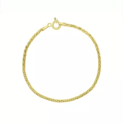 Pulseira De Ouro 18k Palmeira - 103677 - Fábrica do Ouro ®️
