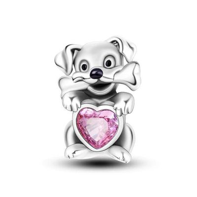 Berloque De Prata 925 Cachorrinho - 203845 - Fábrica do Ouro ®️