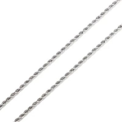 Corrente De Prata 925 Corda De 1,6mm Com 60Cm - 203871 - Fábrica do Ouro ®️