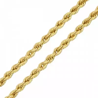 Corrente De Ouro 18k Corda De 2,1mm Com 60cm - 101230 - Fábrica do Ouro ®️